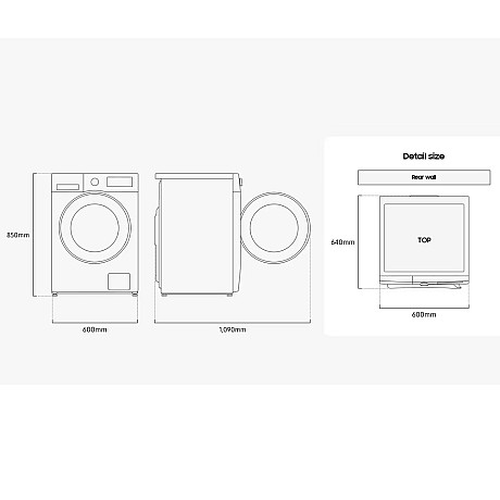 Samsung - WD90DG5B15BEEE - AI Energy Mode Samsung - WD90DG5B15BEEE - AI Energy Mode