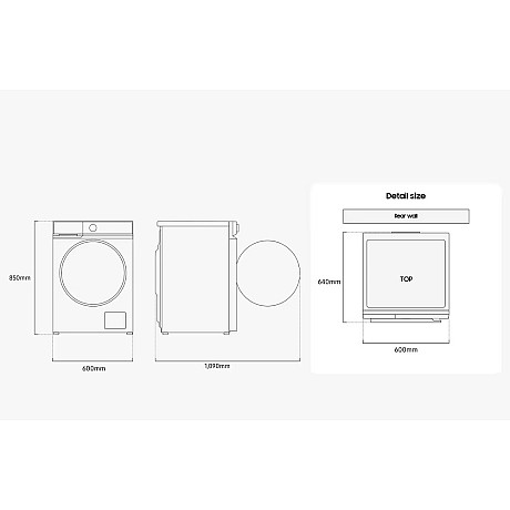 Samsung - WW11DB7B34GWU3