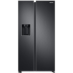 Side by side Samsung - RS68A884CB1/EF, Series 8, is och vatten dispenser, 178cm