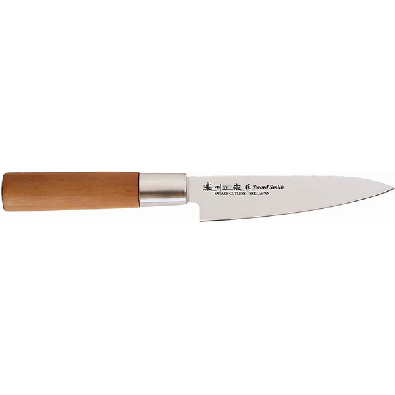 Satake kniv noushu satake807-814 masamuke saku chrome petty allkniv 12 cm