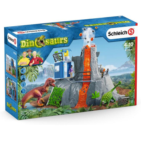 Schleich - 42564 Dinosaurs Stor Vulkanexpedition Schleich - 42564 Dinosaurs Stor Vulkanexpedition