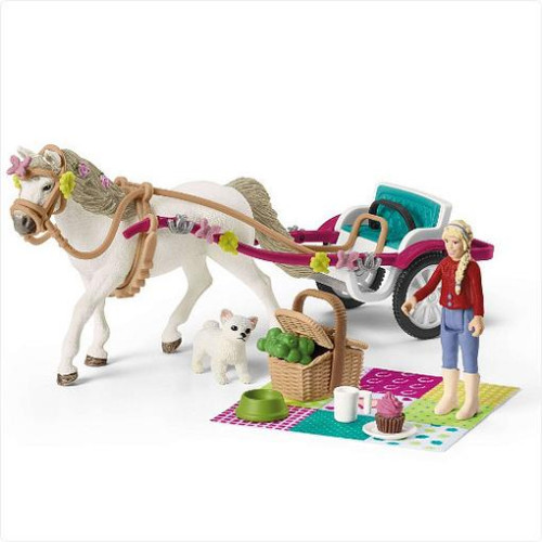 Schleich - Horse Club 42467 Häst med vagn till Häst Show