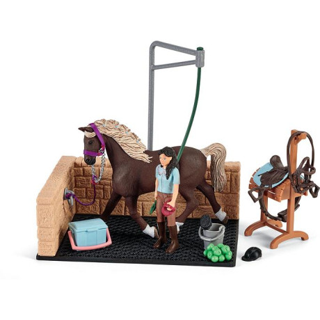 Schleich - Horse Club 42438 Emily och Luna tvättplats Schleich - Horse Club 42438 Emily och Luna tvättplats