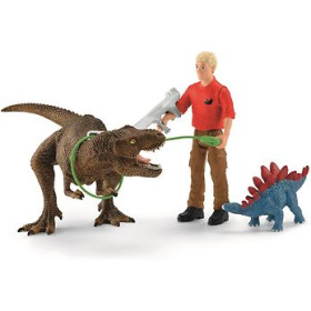 Schleich - Dinosaurier 41465 - Tyrannosaurus Rex Attack