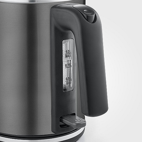 Severin - Vattenkokare + Brödrost - Dark Inox