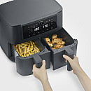 Severin - FR 2463 Airfryer dubbel 2 x 4 Liter