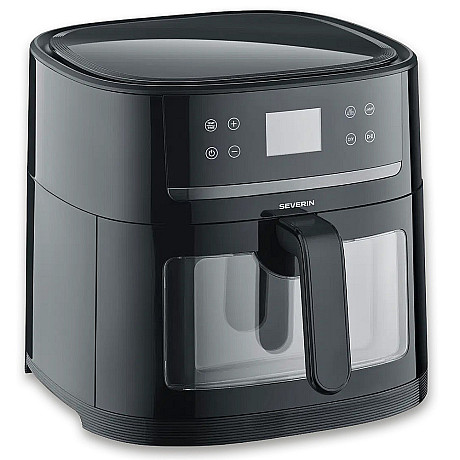 Severin - FR 2474 - S-Fry Digital AI airfryer 8 liter med pekskärm & insynsfönster