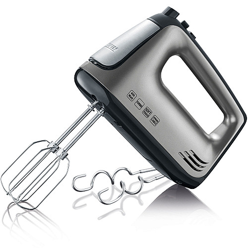 Severin elvisp hm3832 - grå, 5 hastigheter + turbo