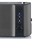 Severin - Kaffebryggare 10 koppar + Brödrost - Dark Inox Severin - Kaffebryggare 10 koppar + Brödrost - Dark Inox