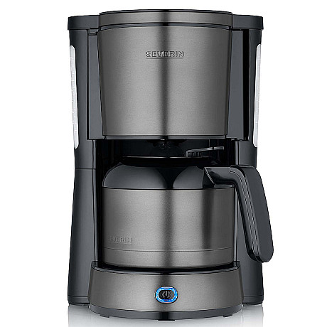 Severin - Kaffebryggare 8 koppar + Brödrost + Vattenkokare - Inox