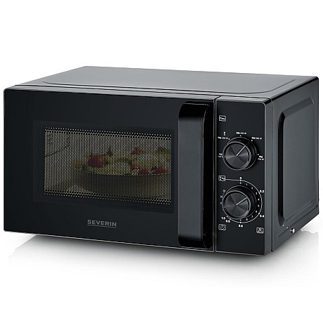 Severin - MW7790 - Svart - 20L volym, Upptiningsfunktion