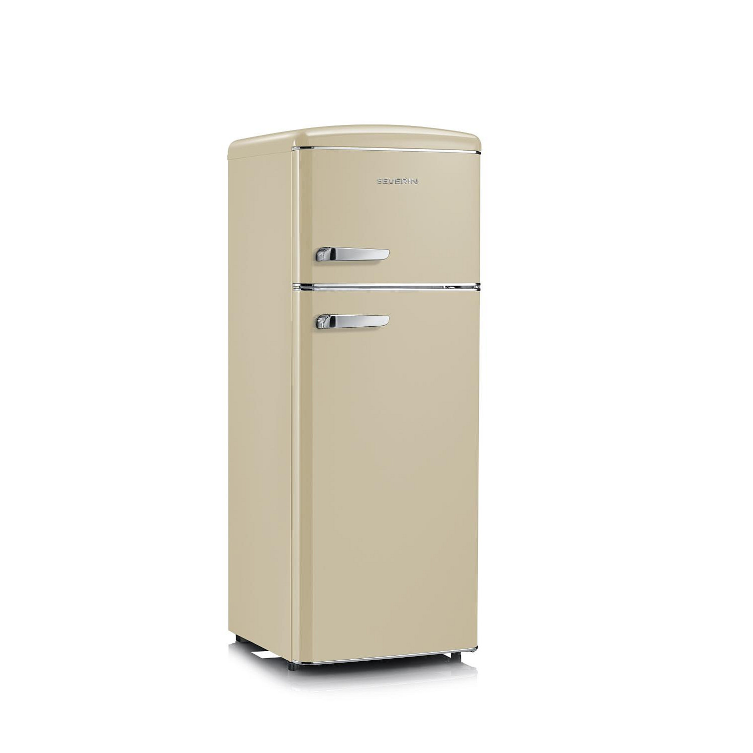 Severin frys över kylskåp rkg 8953 - kombinerad kyl/ frys, creme
