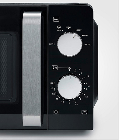 Severin - MW7886 - Svart - 17L kapacitet, med Roterande tallrik