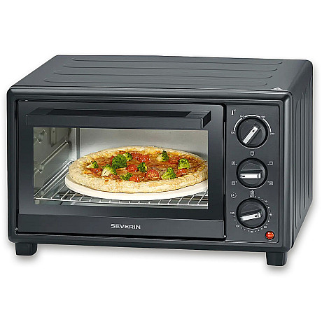 Severin - TO2079 - Miniugn 20 liter med varmluft, pizzasten & grillspett