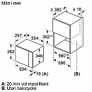 Siemens - BF523LMB1 - iQ300, 800W, 20l