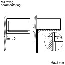 Siemens - BF525LMW0 Inbyggnadsmikro 800 W