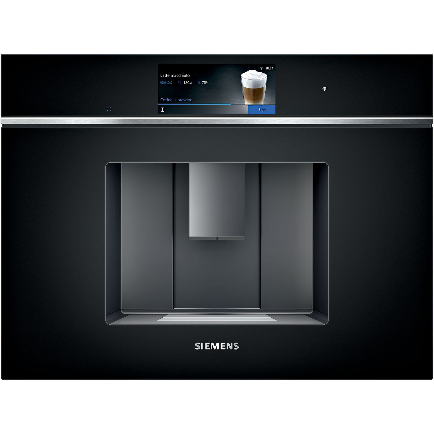 Siemens inbyggd espressomaskin ct718l1b0 -touch display pro, automatisk reng&ouml;ring