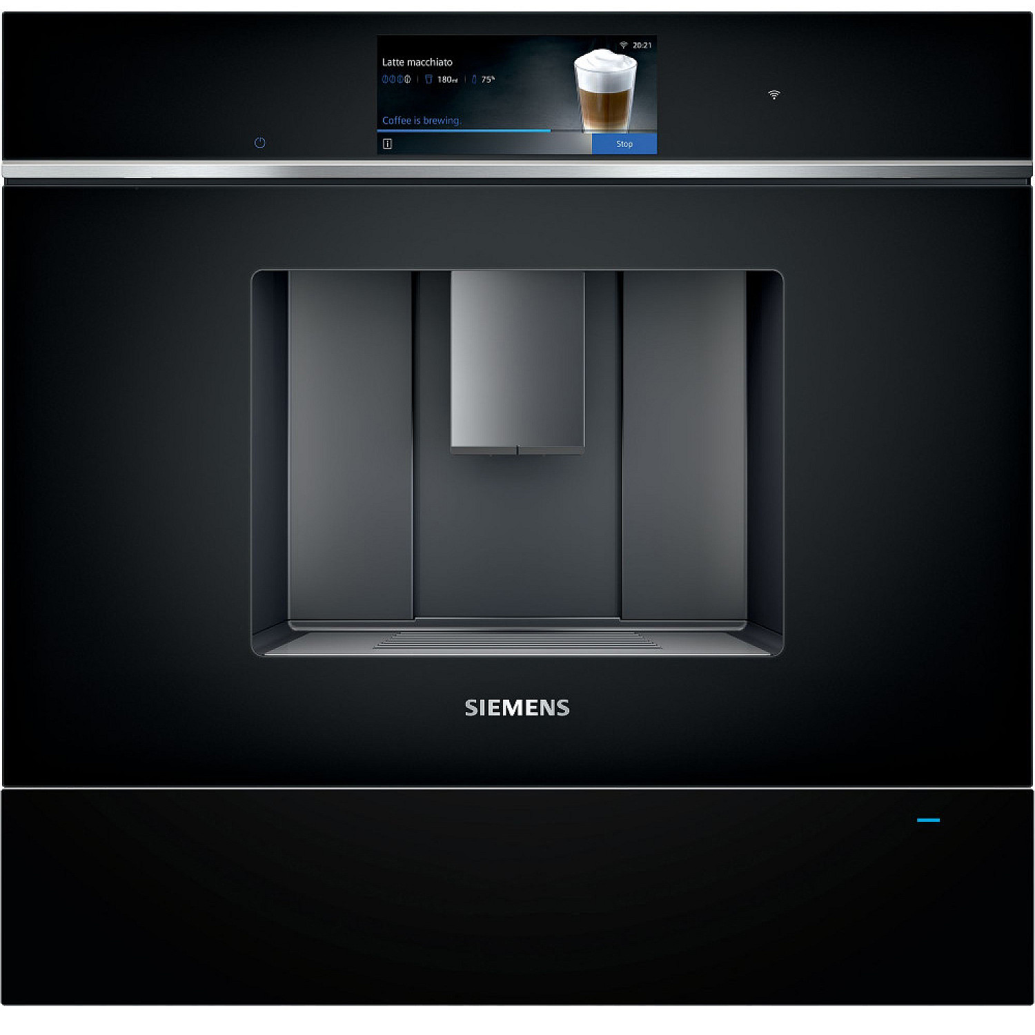 Siemens inbyggd espressomaskin ct718l1b0 + v&auml;rmel&aring;da