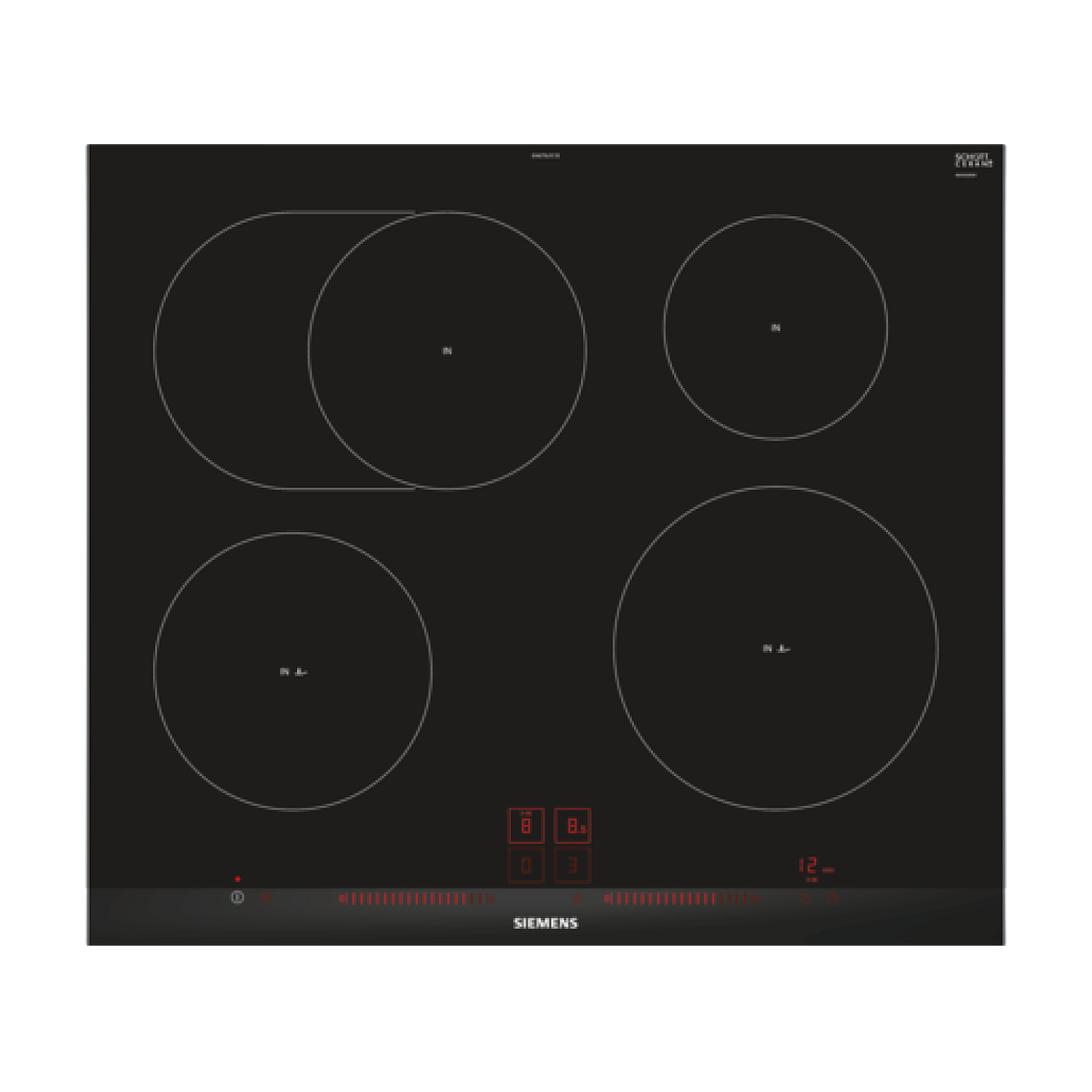 Siemens induktionshäll eh675lfc1e, iq300 - perfectfry frying sensor