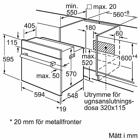 Siemens - HB010FBV1S - iQ100, Vit med Jämn värmefördelning