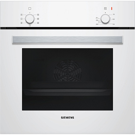Siemens - HB010FBV1S + BF525LMW0 - Vit, ugn varmluft, mikro snabb 900 W