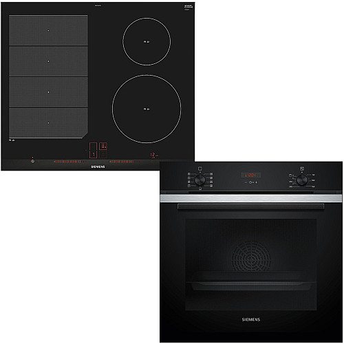 Siemens paket ugn och häll hb234abs3f-ex675lec1e