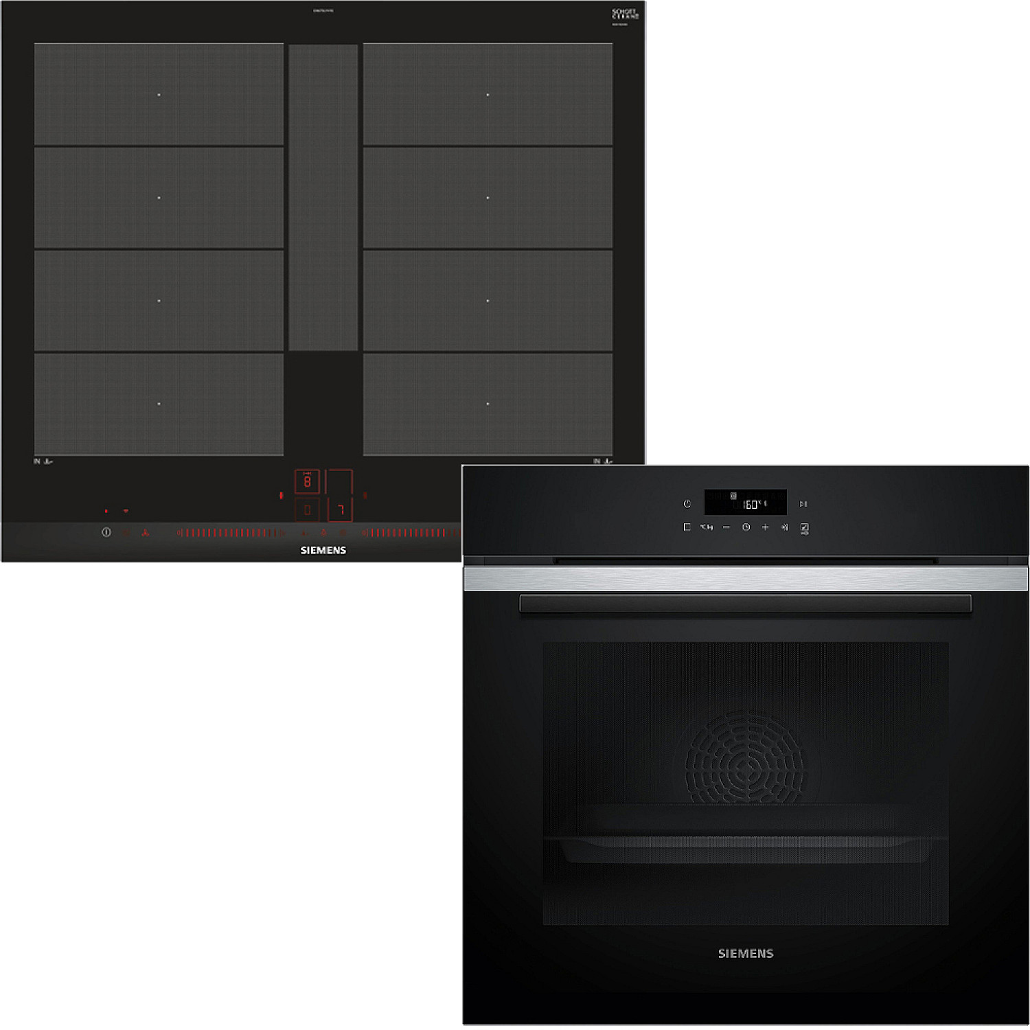 Siemens paket ugn och h&auml;ll hb271abs3 - ex675lyv1e