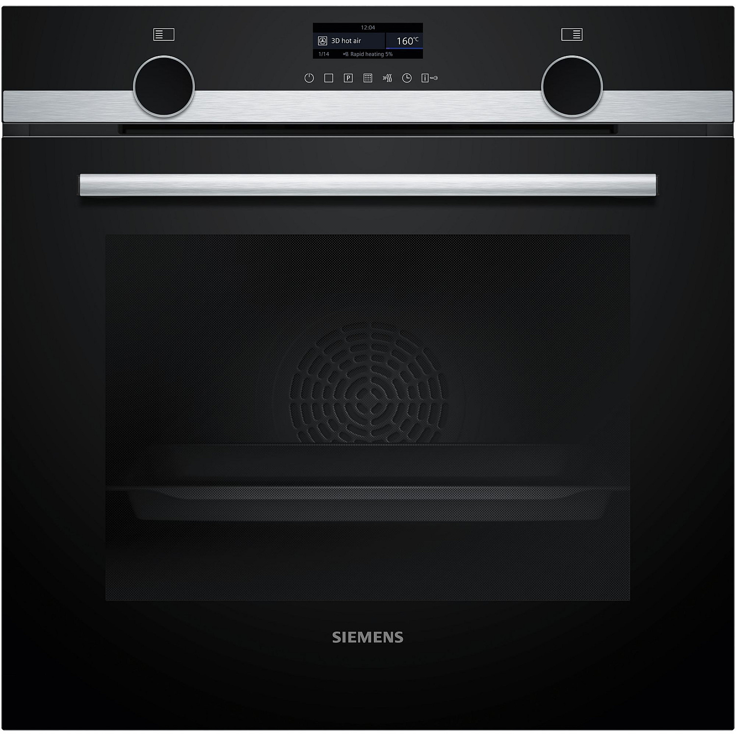 Siemens inbyggnadsugn hb579gbr3 iq500 inbyggnadsugn rostfritt stål