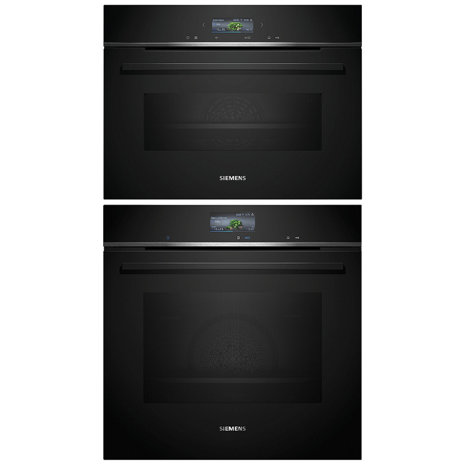 Siemens paket ugn och mikro hb776g3b2s-cm724g1b1 , ugn + kompaktugn med mikro