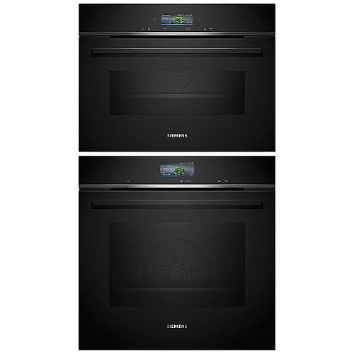Siemens - HB776G3B2S-CM724G1B1 . ugn + kompaktugn med mikro