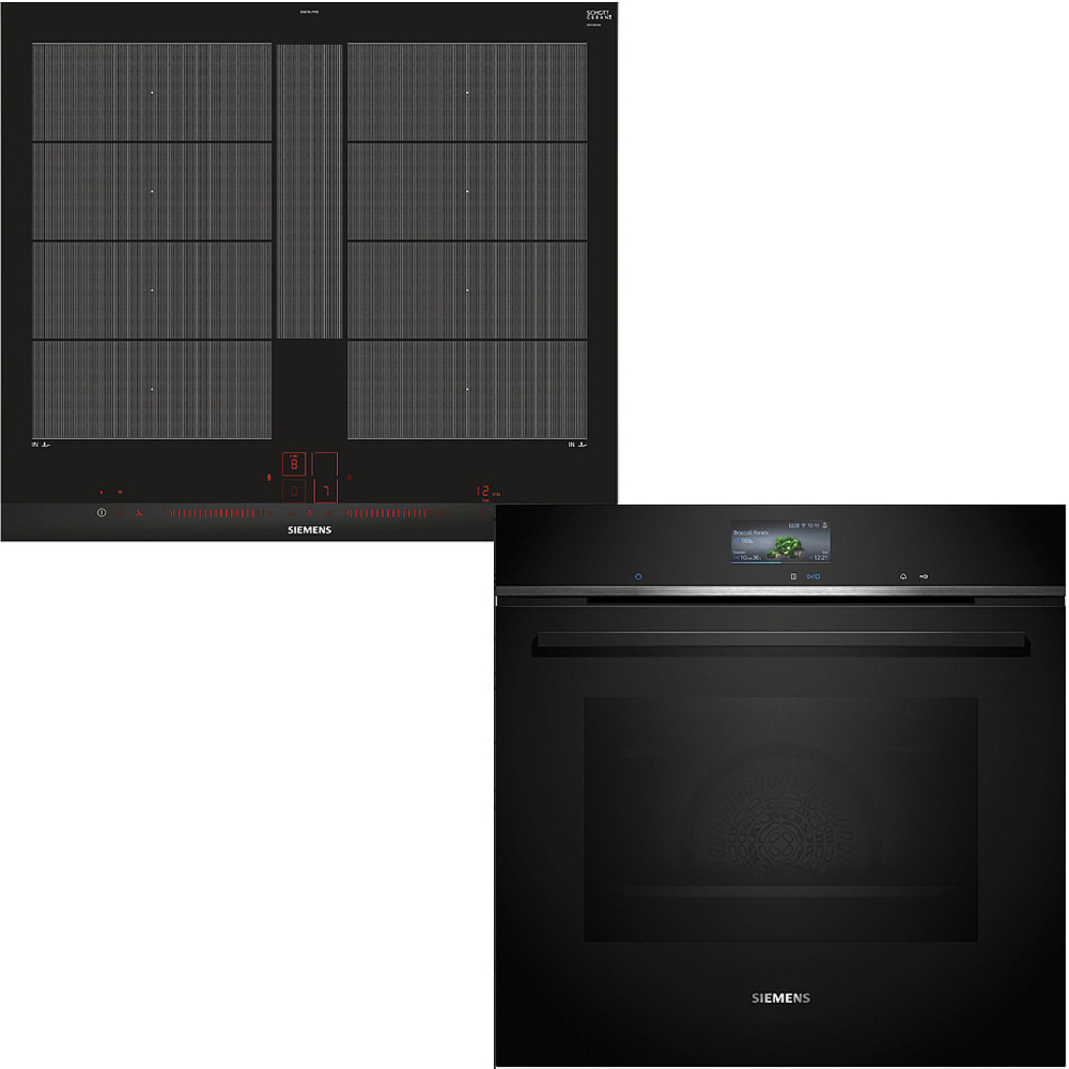 Siemens paket ugn och h&auml;ll hb776g3b2s-ex675lyv1e