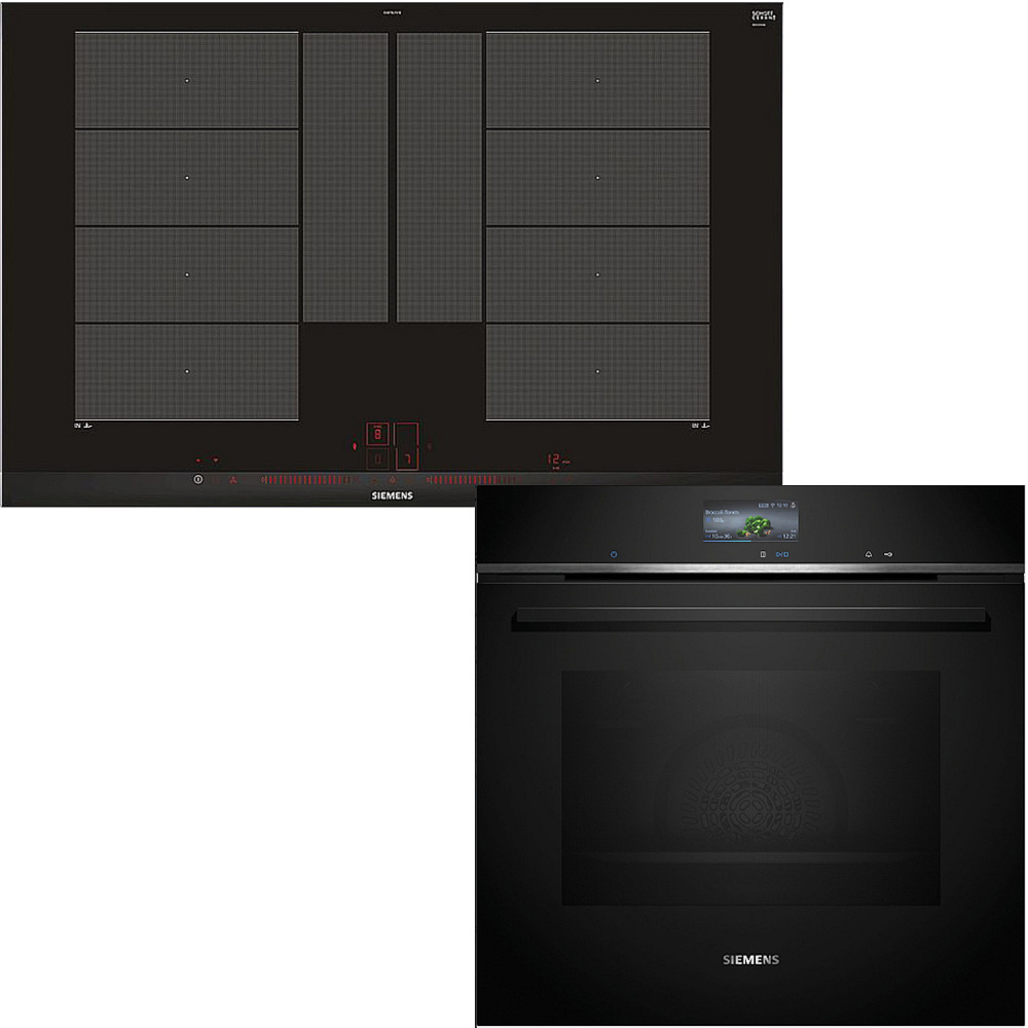 Siemens paket ugn och h&auml;ll hb776g3b2s-ex875lyv1e