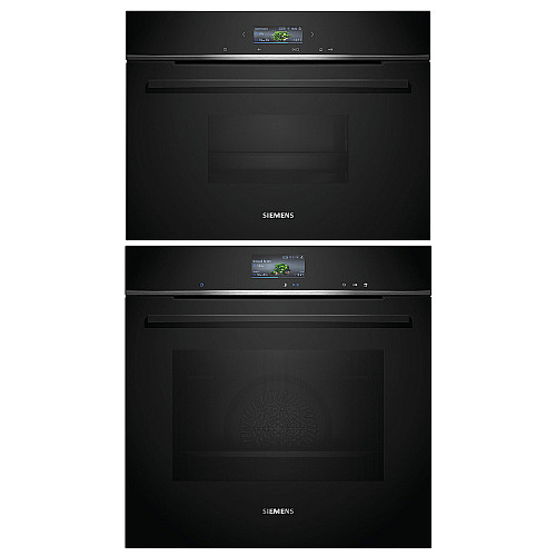Siemens - HR736G1B1-CD714GXB1. ångugn + kompaktugn med ånga