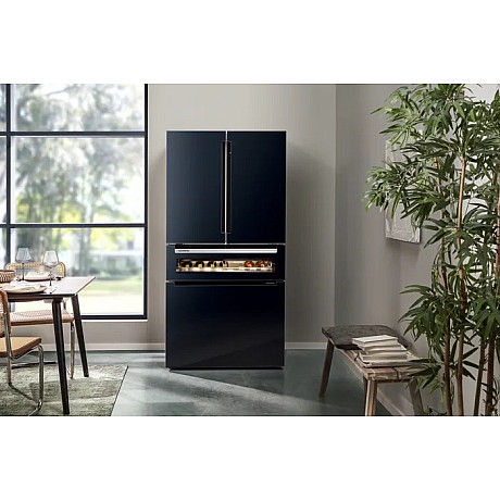 Siemens - KF96RSBEA Svart, Inbyggd vinkyl, No frost iQ700