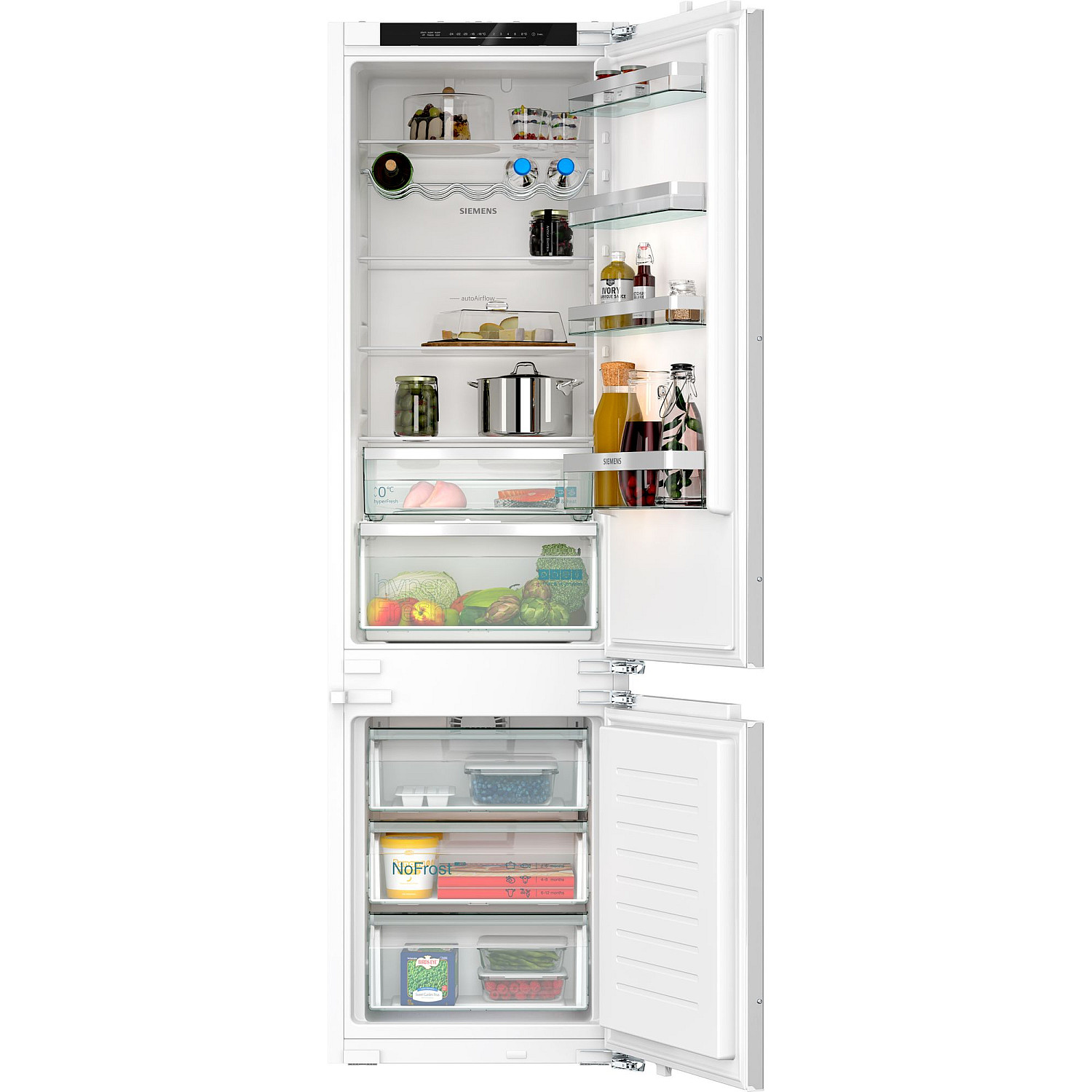 Siemens kyl över frys ki96nvfd0 iq300 inbyggd kyl/frys