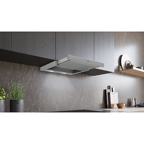 Siemens - LI64MA531 Utdragbar Fläkt 60 cm Silvermetallic