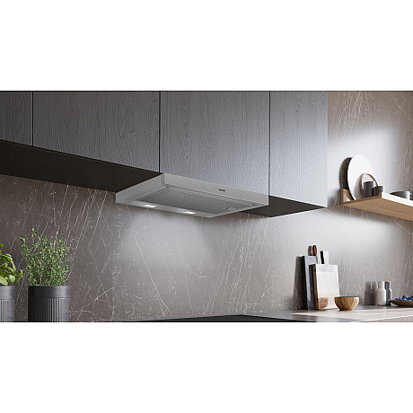 Siemens - LI64MA531 Utdragbar Fläkt 60 cm Silvermetallic