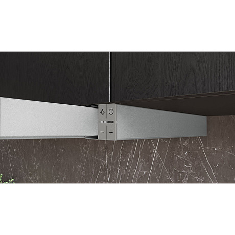 Siemens - LI64MA531 Utdragbar Fläkt 60 cm Silvermetallic