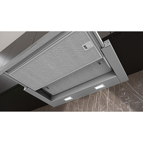 Siemens - LI64MA531 Utdragbar Fläkt 60 cm Silvermetallic