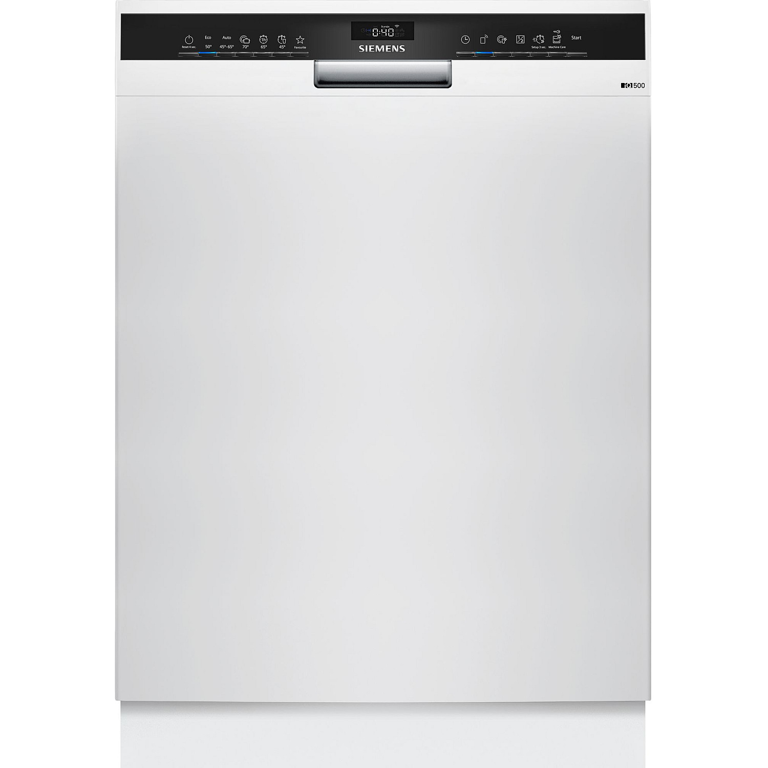 Siemens diskmaskin sn45zw08ce iq500 - vit, zeolith-torkteknik