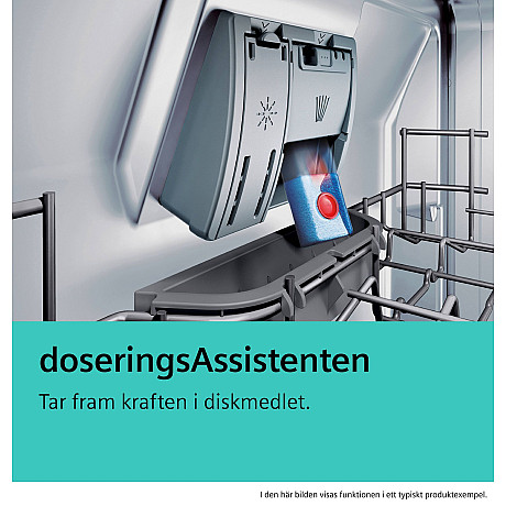 Siemens - SN45ZW08CE iQ500 - Vit, Zeolith-torkteknik