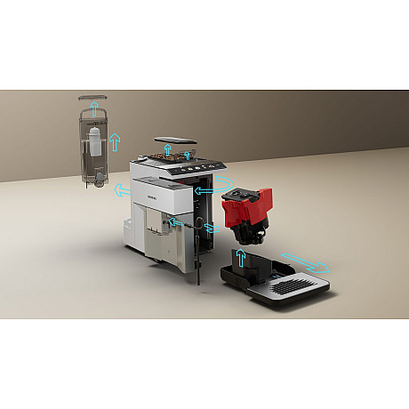 Siemens - TP515R02 EQ500 Kaffemaskin, Vit