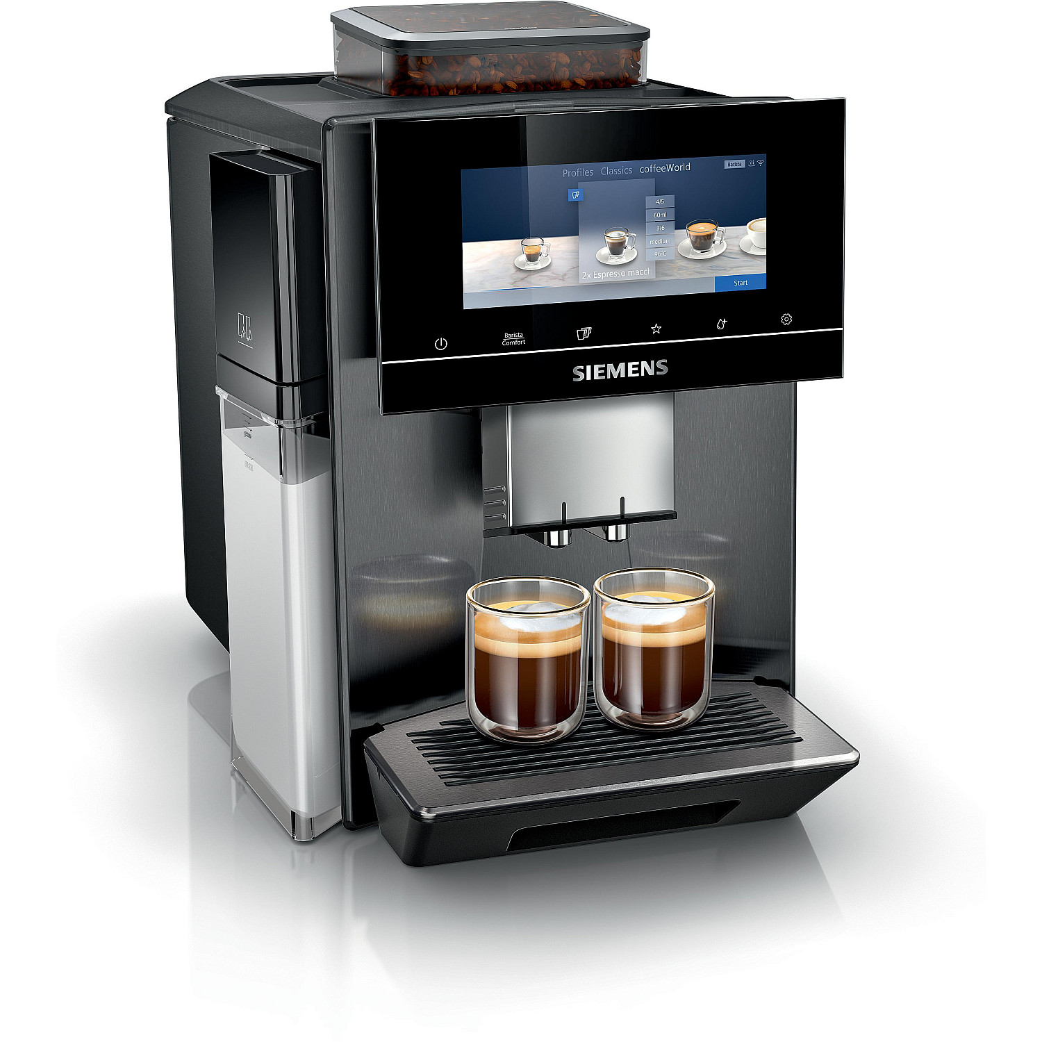 Siemens espressomaskin tq905rz5 kaffemaskin med automatisk reng&ouml;ring