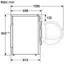 Siemens - WG42G2ZLDN - WQ42G20LDN, iQ500, 9kg tvätt,  9kg tork