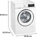 Siemens - WG42G2ZLDN - WQ42G20LDN, iQ500, 9kg tvätt,  9kg tork