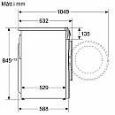 Siemens - WG42G2ZLDN - WQ42G20LDN, iQ500, 9kg tvätt,  9kg tork
