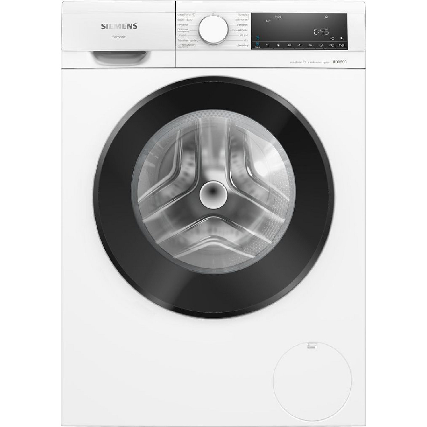Siemens frontmatad tvättmaskin wg44g2zpdn - iq500 - stainremoval-system