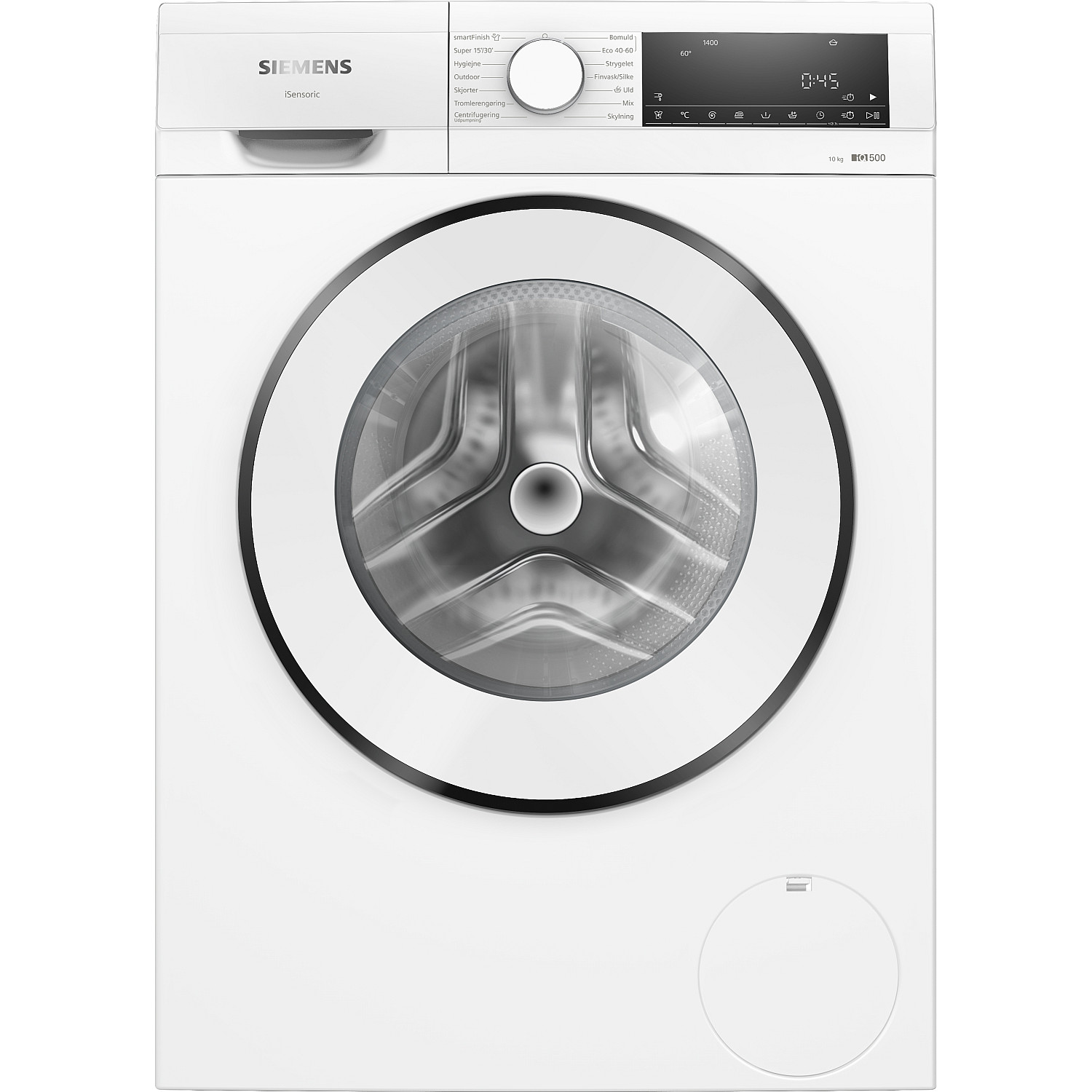Siemens frontmatad tvättmaskin wg54g2zmdn - iq500