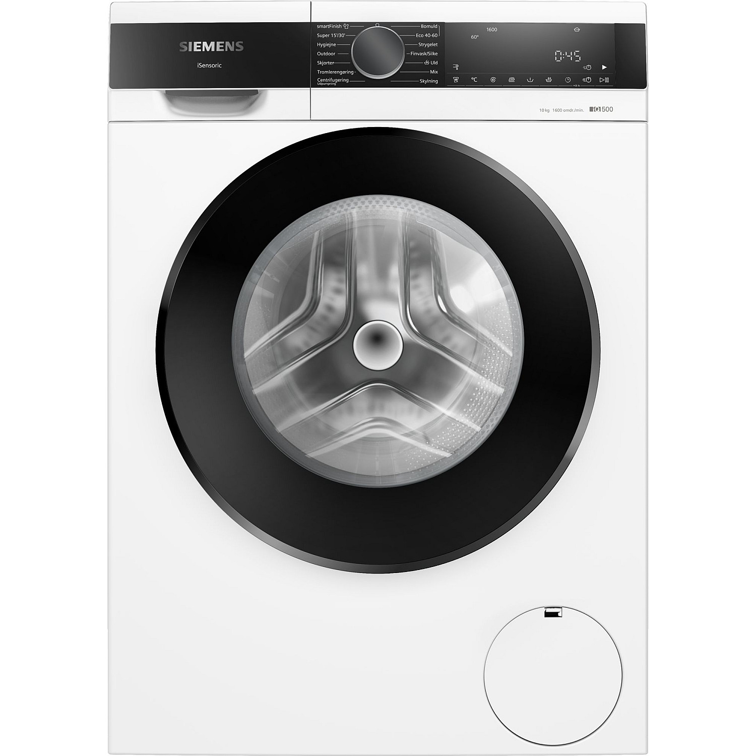 Siemens frontmatad tvättmaskin wg56g2zwdn - iq500