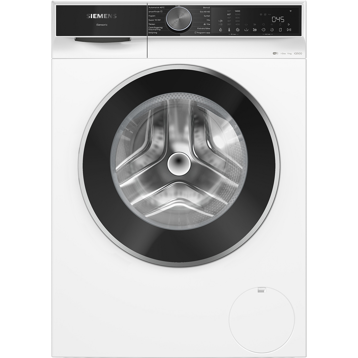 Siemens frontmatad tv&auml;ttmaskin wg64k2flsn